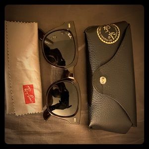 Ray-bans designer sunglasses.